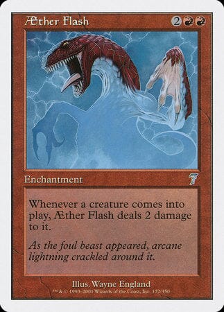 Aether Flash [Seventh Edition] MTG Single Magic: The Gathering  | Multizone: Comics And Games
