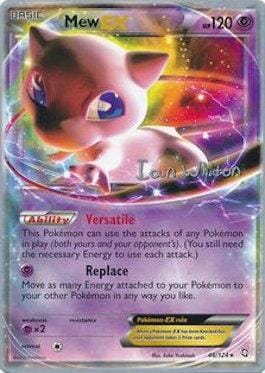 Mew EX (46/124) (American Gothic - Ian Whiton) [World Championships 2013] Pokemon Single Pokémon  | Multizone: Comics And Games