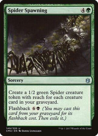 Spider Spawning [Commander Anthology] MTG Single Magic: The Gathering  | Multizone: Comics And Games
