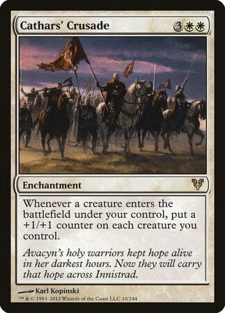 Cathars' Crusade [Avacyn Restored] MTG Single Magic: The Gathering  | Multizone: Comics And Games
