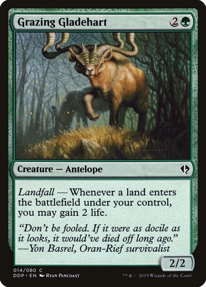 Grazing Gladehart [Duel Decks: Zendikar vs. Eldrazi] MTG Single Magic: The Gathering  | Multizone: Comics And Games
