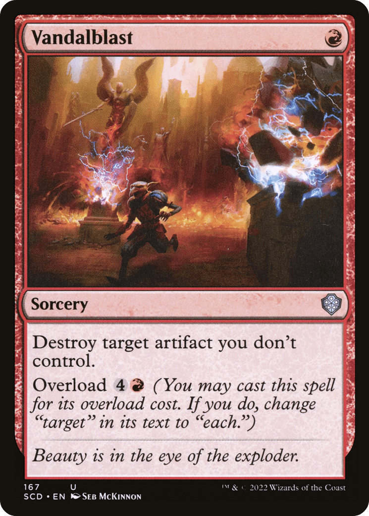 Vandalblast [Starter Commander Decks] MTG Single Magic: The Gathering  | Multizone: Comics And Games