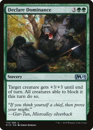 Declare Dominance [Core Set 2019] MTG Single Magic: The Gathering  | Multizone: Comics And Games