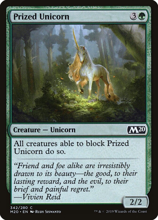 Prized Unicorn [Core Set 2020] MTG Single Magic: The Gathering  | Multizone: Comics And Games
