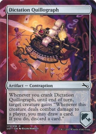 Dictation Quillograph [Unstable] MTG Single Magic: The Gathering  | Multizone: Comics And Games