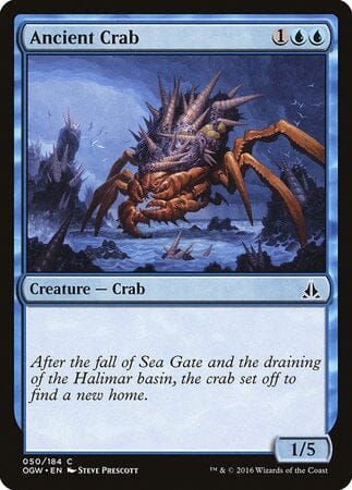 Ancient Crab [Oath of the Gatewatch] MTG Single Magic: The Gathering  | Multizone: Comics And Games