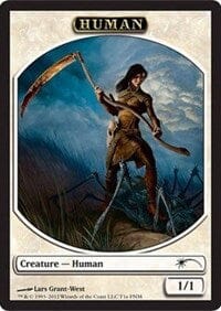 Human // Wolf Token [FNM Promos] MTG Single Magic: The Gathering  | Multizone: Comics And Games