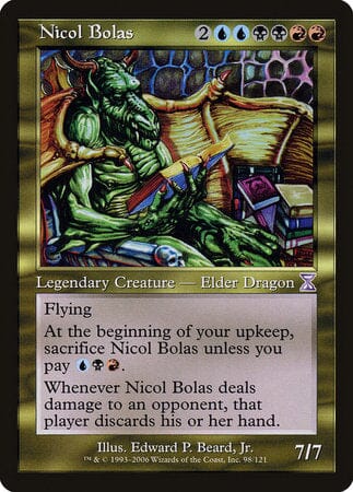 Nicol Bolas [Time Spiral Timeshifted] MTG Single Magic: The Gathering  | Multizone: Comics And Games