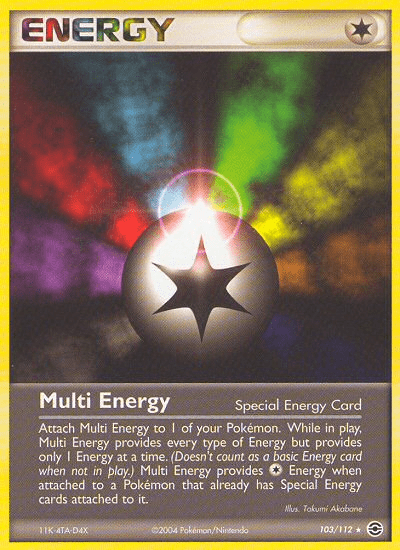 Multi Energy (103/112) [EX: FireRed & LeafGreen] Pokemon Single Pokémon  | Multizone: Comics And Games
