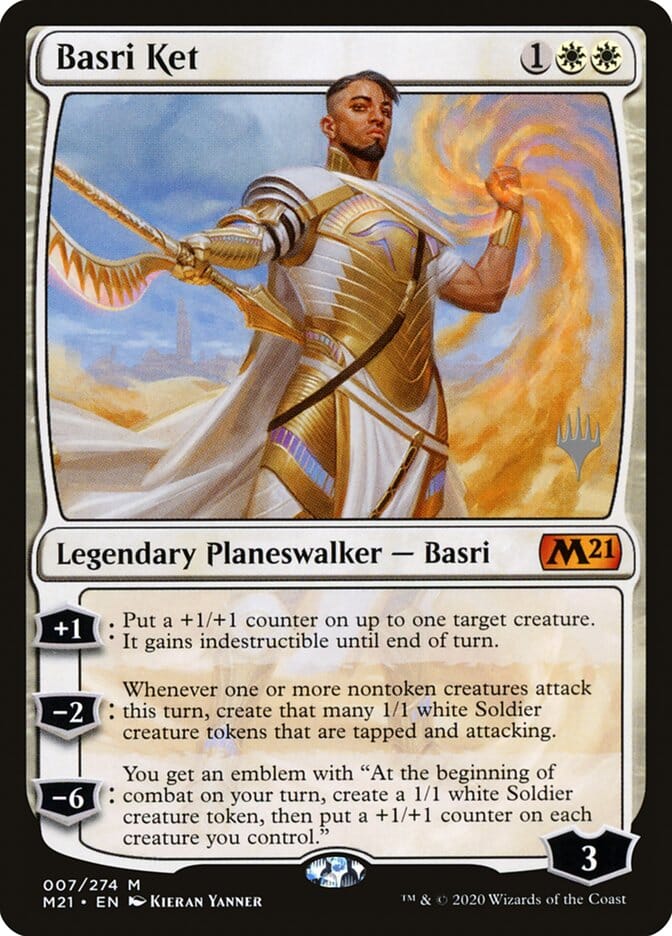 Basri Ket (Promo Pack) [Core Set 2021 Promos] MTG Single Magic: The Gathering  | Multizone: Comics And Games
