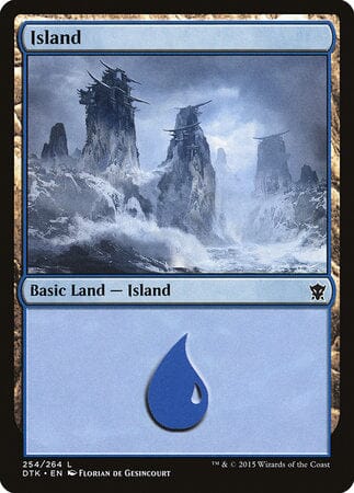 Island (254) [Dragons of Tarkir] MTG Single Magic: The Gathering  | Multizone: Comics And Games