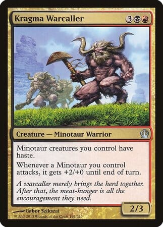 Kragma Warcaller [Theros] MTG Single Magic: The Gathering  | Multizone: Comics And Games