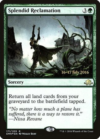 Splendid Reclamation [Eldritch Moon Promos] MTG Single Magic: The Gathering  | Multizone: Comics And Games