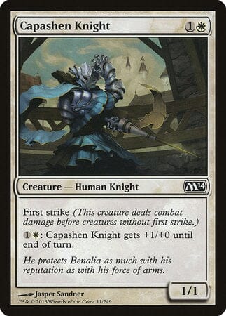 Capashen Knight [Magic 2014] MTG Single Magic: The Gathering  | Multizone: Comics And Games