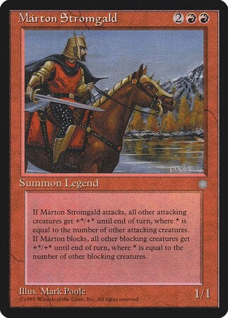 Marton Stromgald [Ice Age] MTG Single Magic: The Gathering  | Multizone: Comics And Games