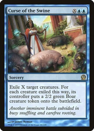 Curse of the Swine [Theros] MTG Single Magic: The Gathering  | Multizone: Comics And Games