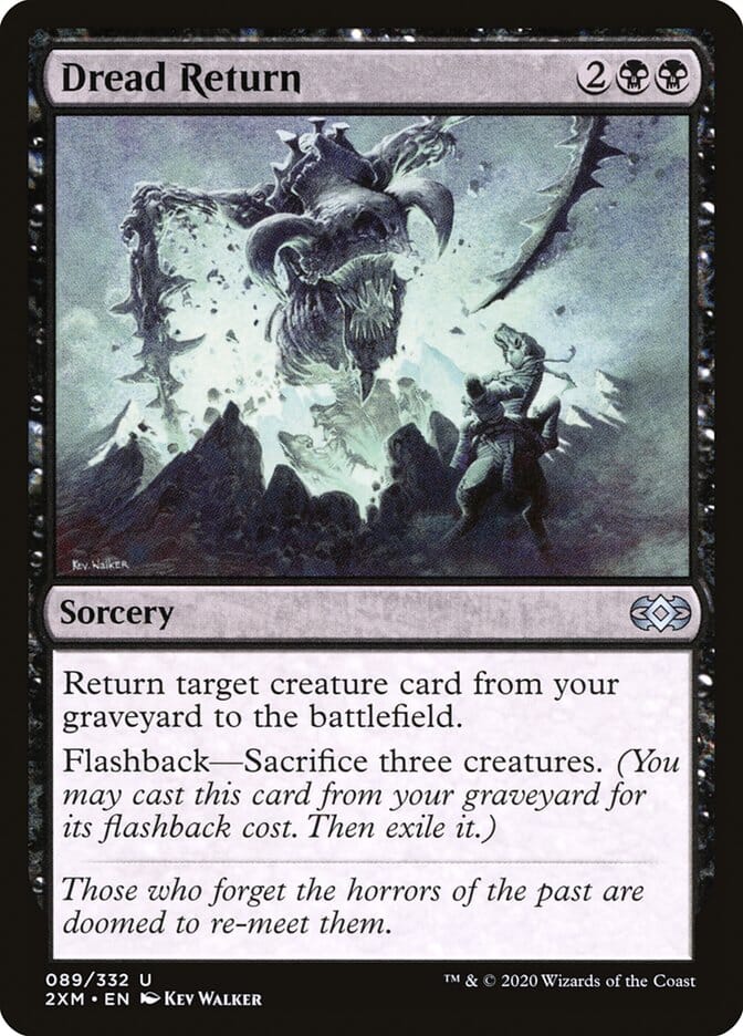 Dread Return [Double Masters] MTG Single Magic: The Gathering  | Multizone: Comics And Games