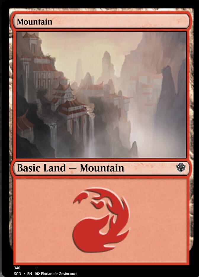 Mountain (346) [Starter Commander Decks] MTG Single Magic: The Gathering  | Multizone: Comics And Games