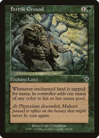 Fertile Ground [Invasion] MTG Single Magic: The Gathering  | Multizone: Comics And Games