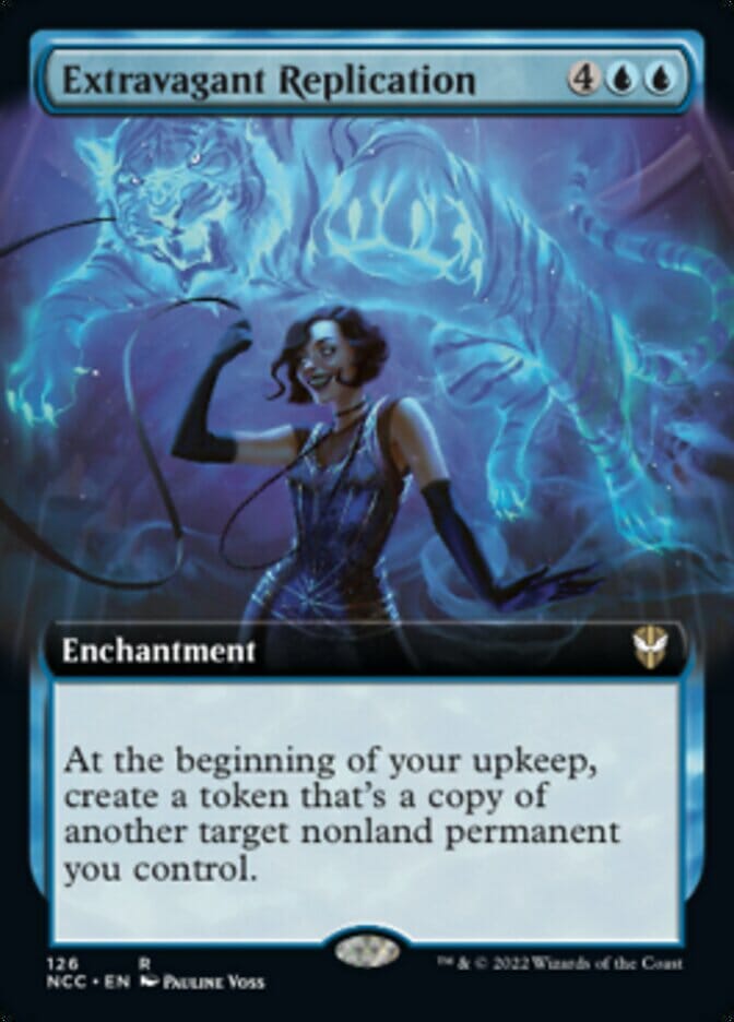 Extravagant Replication (Extended Art) [Streets of New Capenna Commander] MTG Single Magic: The Gathering  | Multizone: Comics And Games