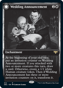 Wedding Announcement // Wedding Festivity [Innistrad: Double Feature] MTG Single Magic: The Gathering  | Multizone: Comics And Games