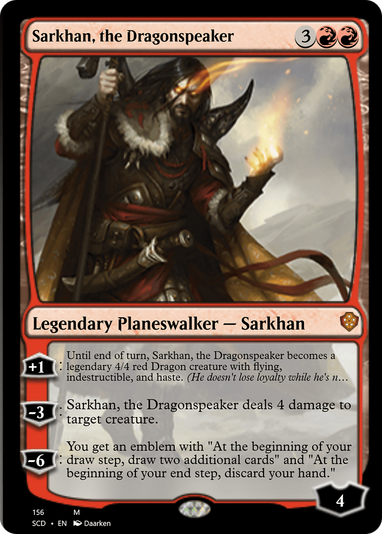 Sarkhan, the Dragonspeaker [Starter Commander Decks] MTG Single Magic: The Gathering  | Multizone: Comics And Games
