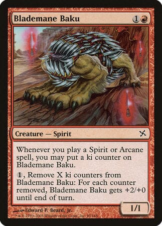 Blademane Baku [Betrayers of Kamigawa] MTG Single Magic: The Gathering  | Multizone: Comics And Games