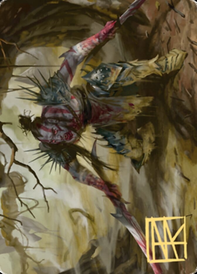 Highborn Vampire Art Card (Gold-Stamped Signature) [Zendikar Rising Art Series] MTG Single Magic: The Gathering  | Multizone: Comics And Games