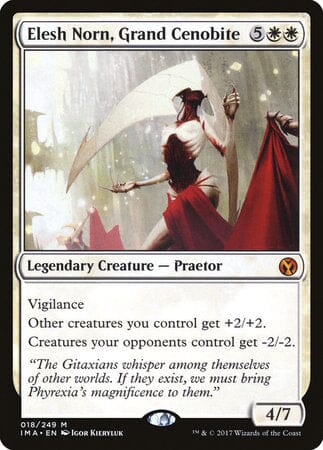 Elesh Norn, Grand Cenobite [Iconic Masters] MTG Single Magic: The Gathering  | Multizone: Comics And Games