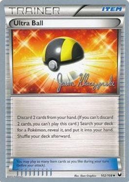 Ultra Ball (102/108) (Darkrai Deck - Jason Klaczynski) [World Championships 2013] Pokemon Single Pokémon  | Multizone: Comics And Games