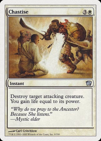 Chastise [Ninth Edition] MTG Single Magic: The Gathering  | Multizone: Comics And Games