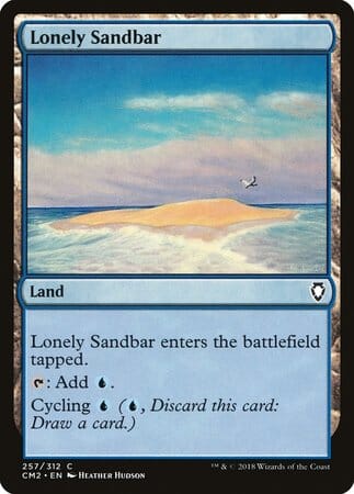 Lonely Sandbar [Commander Anthology Volume II] MTG Single Magic: The Gathering  | Multizone: Comics And Games