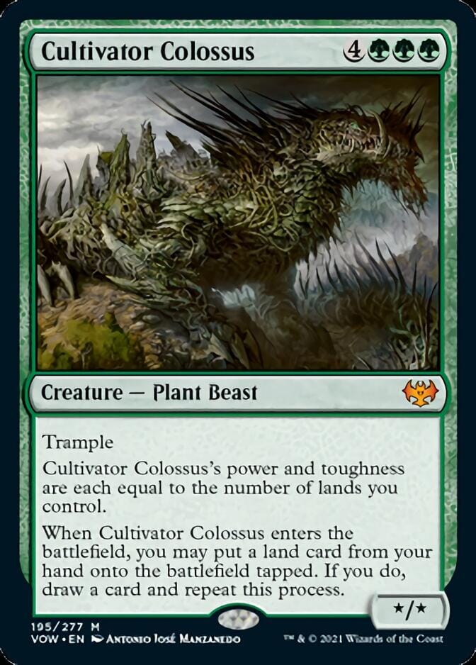 Cultivator Colossus [Innistrad: Crimson Vow] MTG Single Magic: The Gathering  | Multizone: Comics And Games