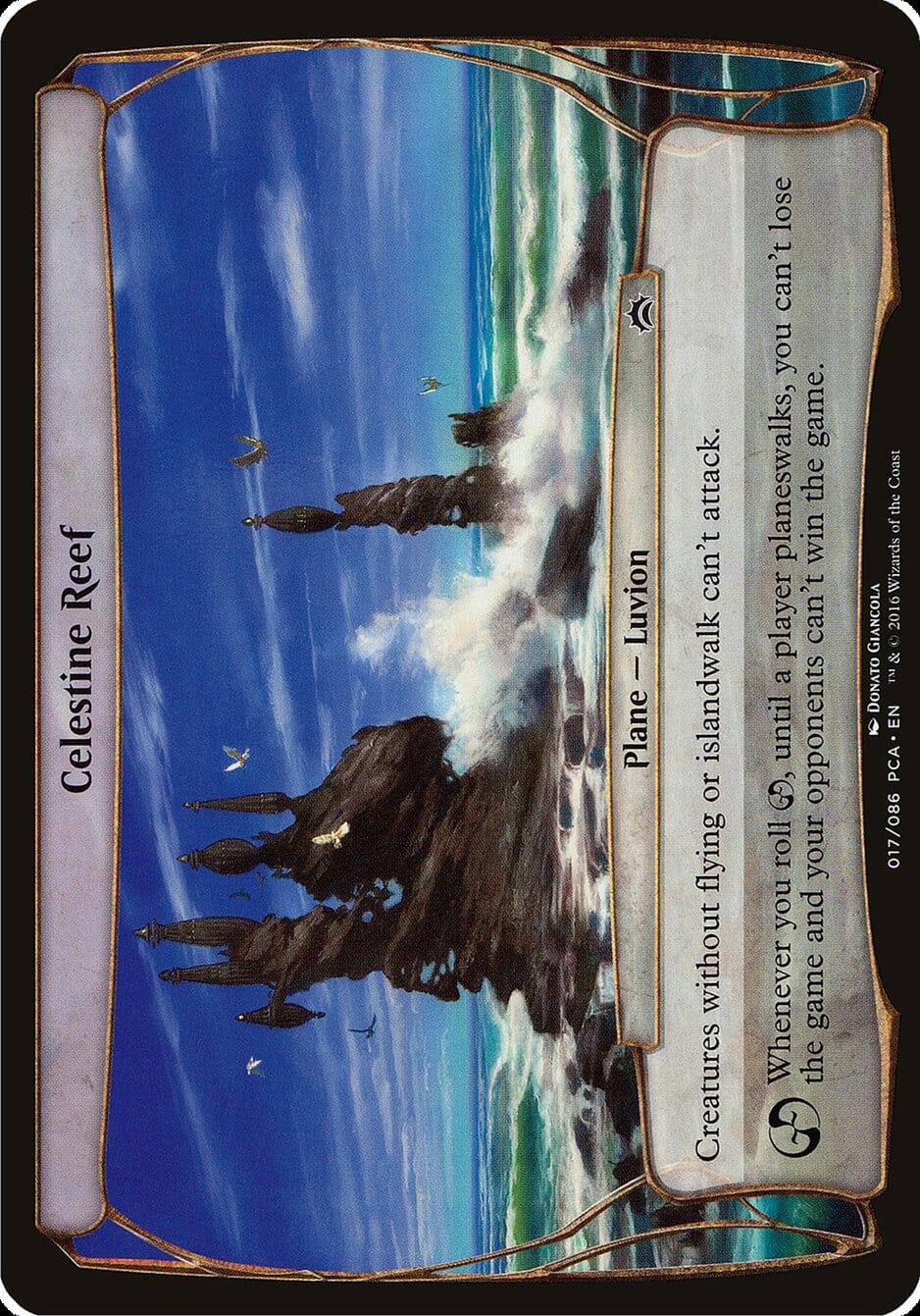 Celestine Reef (Planes) [Planechase Anthology Planes] MTG Single Magic: The Gathering  | Multizone: Comics And Games