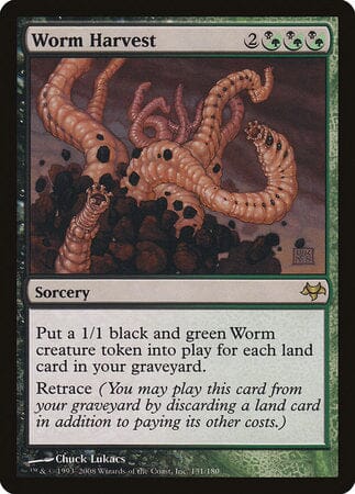 Worm Harvest [Eventide] MTG Single Magic: The Gathering  | Multizone: Comics And Games