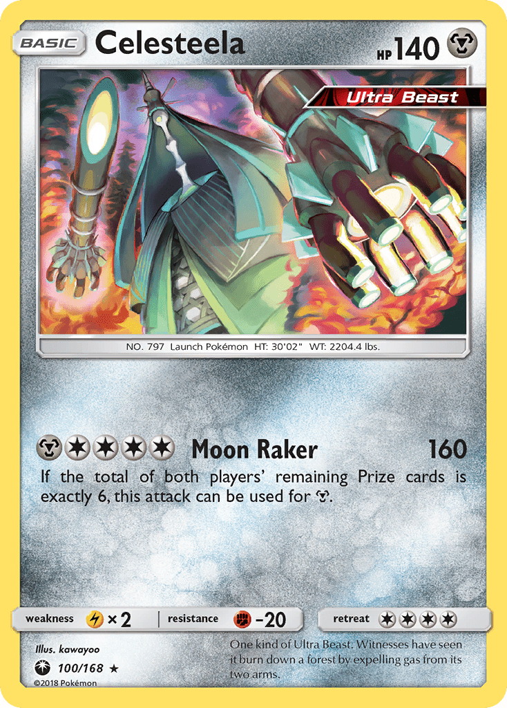 Celesteela (100/168) [Sun & Moon: Celestial Storm] Pokemon Single Pokémon  | Multizone: Comics And Games