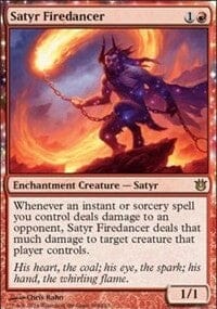 Satyr Firedancer [Born of the Gods] MTG Single Magic: The Gathering  | Multizone: Comics And Games