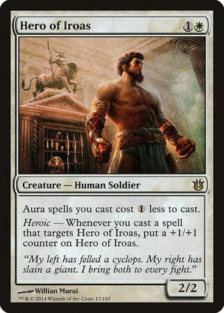 Hero of Iroas [Born of the Gods] MTG Single Magic: The Gathering  | Multizone: Comics And Games