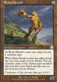 Brass Herald [Apocalypse] MTG Single Magic: The Gathering  | Multizone: Comics And Games