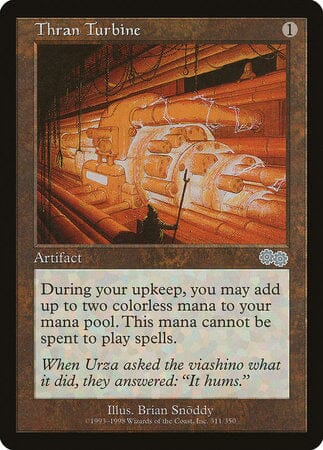 Thran Turbine [Urza's Saga] MTG Single Magic: The Gathering  | Multizone: Comics And Games