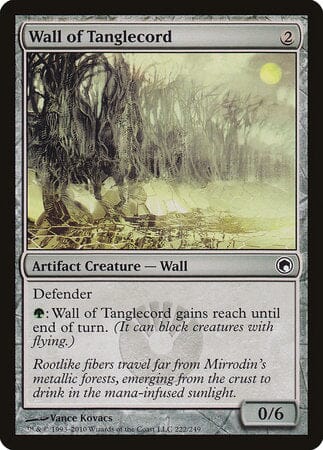 Wall of Tanglecord [Scars of Mirrodin] MTG Single Magic: The Gathering  | Multizone: Comics And Games