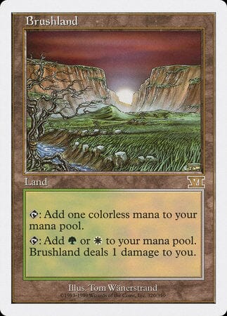 Brushland [Classic Sixth Edition] MTG Single Magic: The Gathering  | Multizone: Comics And Games
