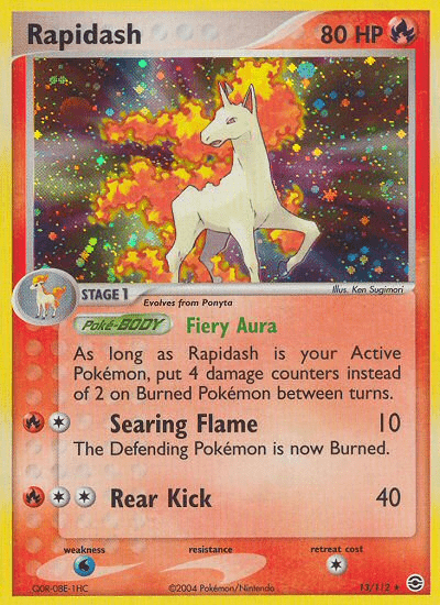 Rapidash (13/112) [EX: FireRed & LeafGreen] Pokemon Single Pokémon  | Multizone: Comics And Games