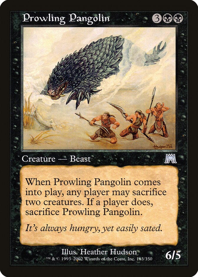 Prowling Pangolin [Onslaught] MTG Single Magic: The Gathering  | Multizone: Comics And Games