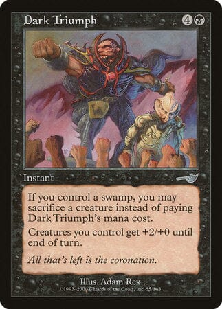 Dark Triumph [Nemesis] MTG Single Magic: The Gathering  | Multizone: Comics And Games