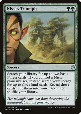 Nissa's Triumph [War of the Spark] MTG Single Magic: The Gathering  | Multizone: Comics And Games