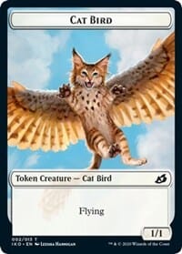 Cat Bird // Human Soldier (005) Double-sided Token [Ikoria: Lair of Behemoths Tokens] MTG Single Magic: The Gathering  | Multizone: Comics And Games