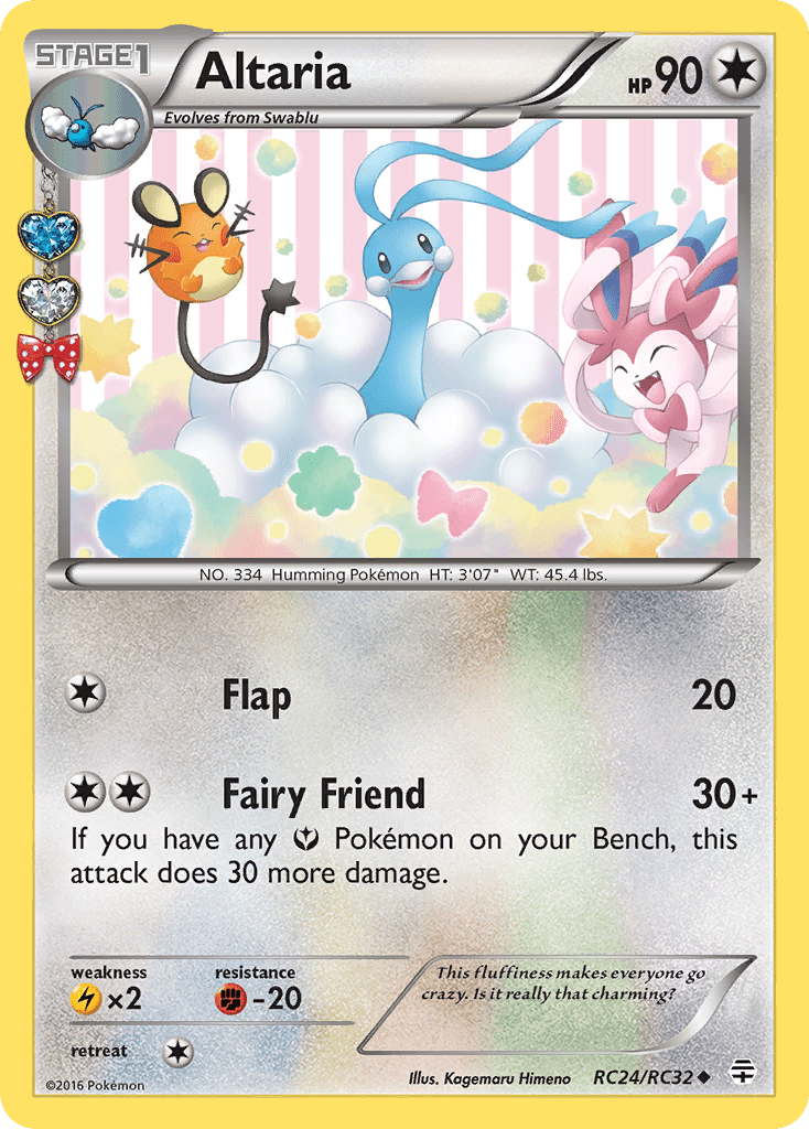 Altaria (RC24/RC32) [XY: Generations] Pokemon Single Pokémon  | Multizone: Comics And Games
