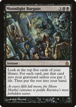 Moonlight Bargain [Ravnica: City of Guilds] MTG Single Magic: The Gathering  | Multizone: Comics And Games