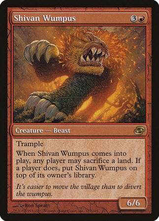 Shivan Wumpus [Planar Chaos] MTG Single Magic: The Gathering  | Multizone: Comics And Games